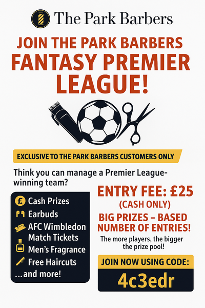 Enter our premier league fantasy football league 