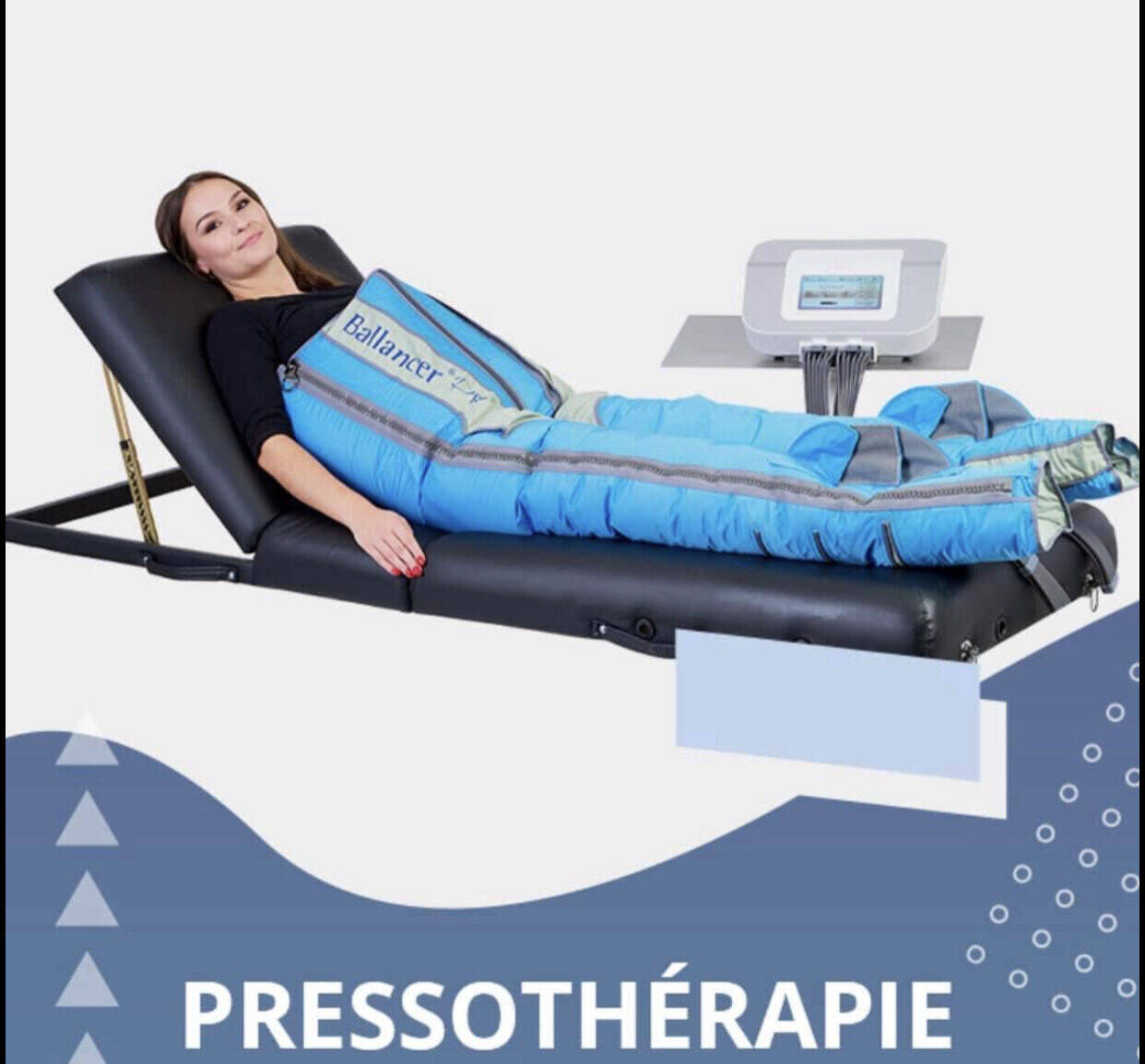 LA PRESSOTHÉRAPIE BALLANCER 505 - 45 min x 10 séances