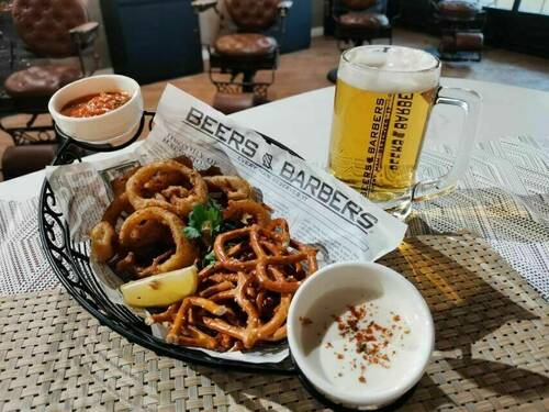 Scissor Dips & Pretzels