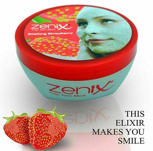 ZENIX Strawberry Clay Face Mask 350g