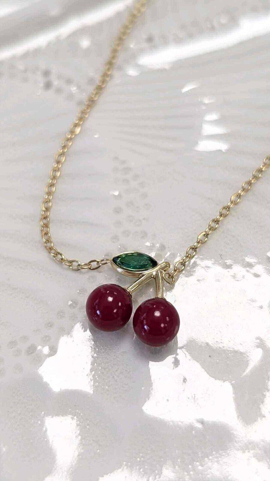 Chaine de Cheville Cerise