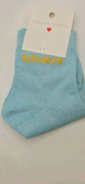 Chaussettes à Paillettes Elegante