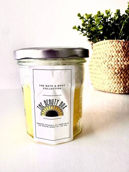 Coconut and Lemon Body Scrub