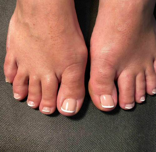 French Pédicure avec Renfort à la Mineral Base