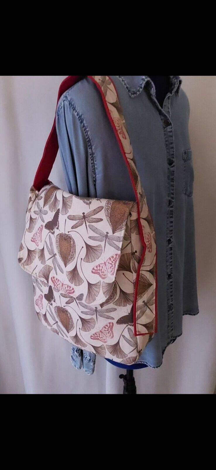 Sac porté épaule façon besace