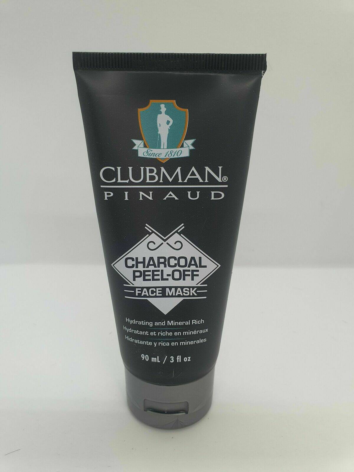 Clubman pinaud charcoal peel off