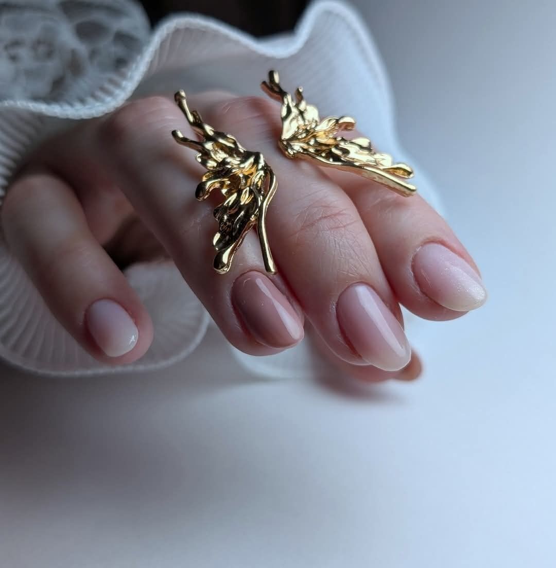 Renfort sur ongle naturel 