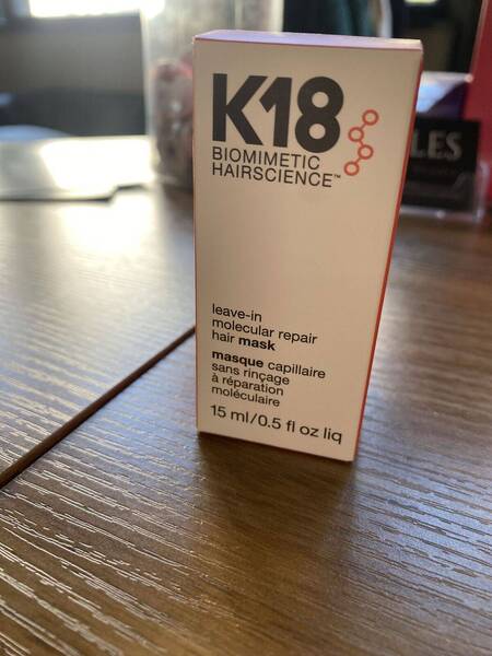 K18 leave in repair hair mask 