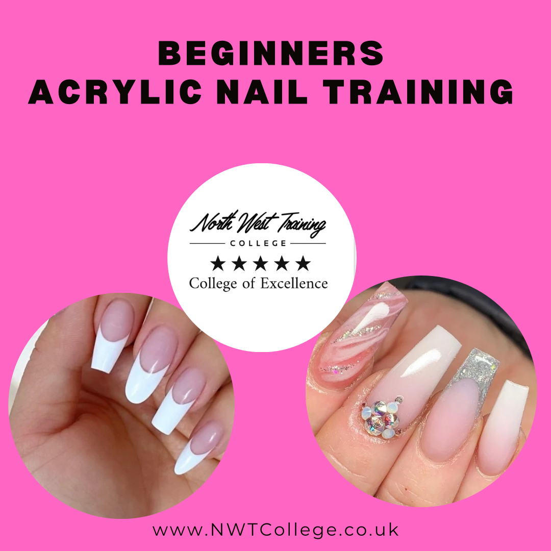 BEGINNERS ACRYLIC NAILS (includes kit) THURS 26th FEB 10am-3pm price £295 Deposi