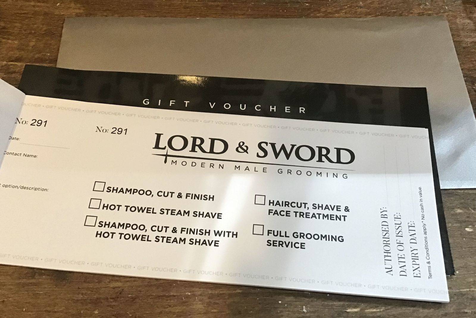 Haircut + Shave Voucher