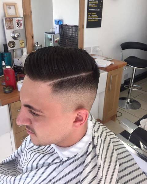 Skin fade from today ✂️. Message me for appointments this week gentlemen