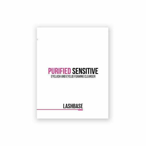 Lash and brow cleanser sachet