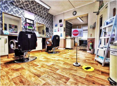 Covid-19 safety measures in place.