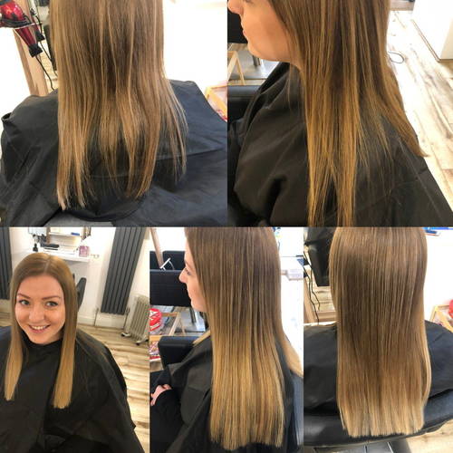 BEFORE & AFTER - TAPES EXTENTIONS