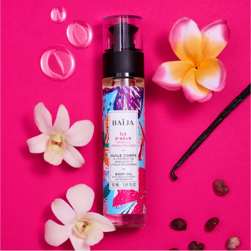 Huile corps île d’azur 