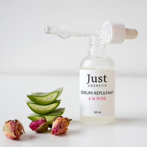 VISAGE / Sérum bio hydratant & repulpant à la Rose