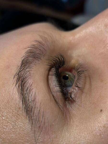 Effet naturel cils à cils