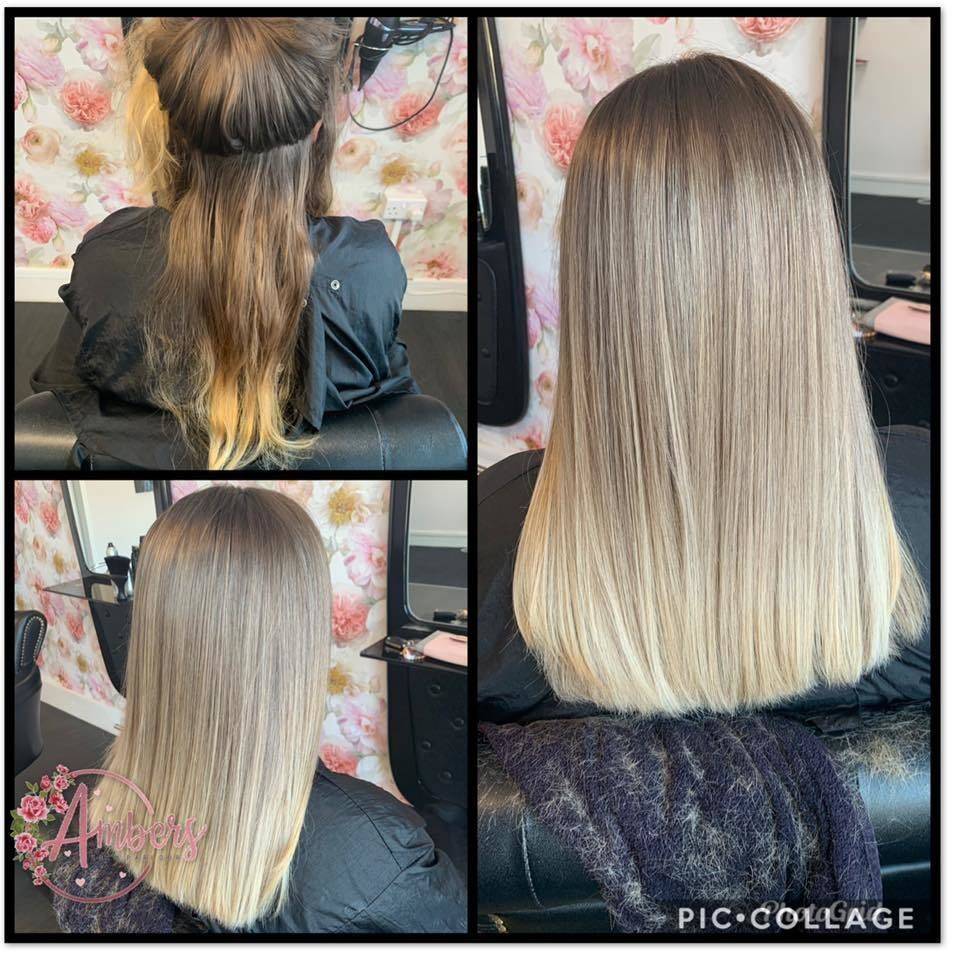 I LOVE this colour transformation from today  #ombre #colourmelt