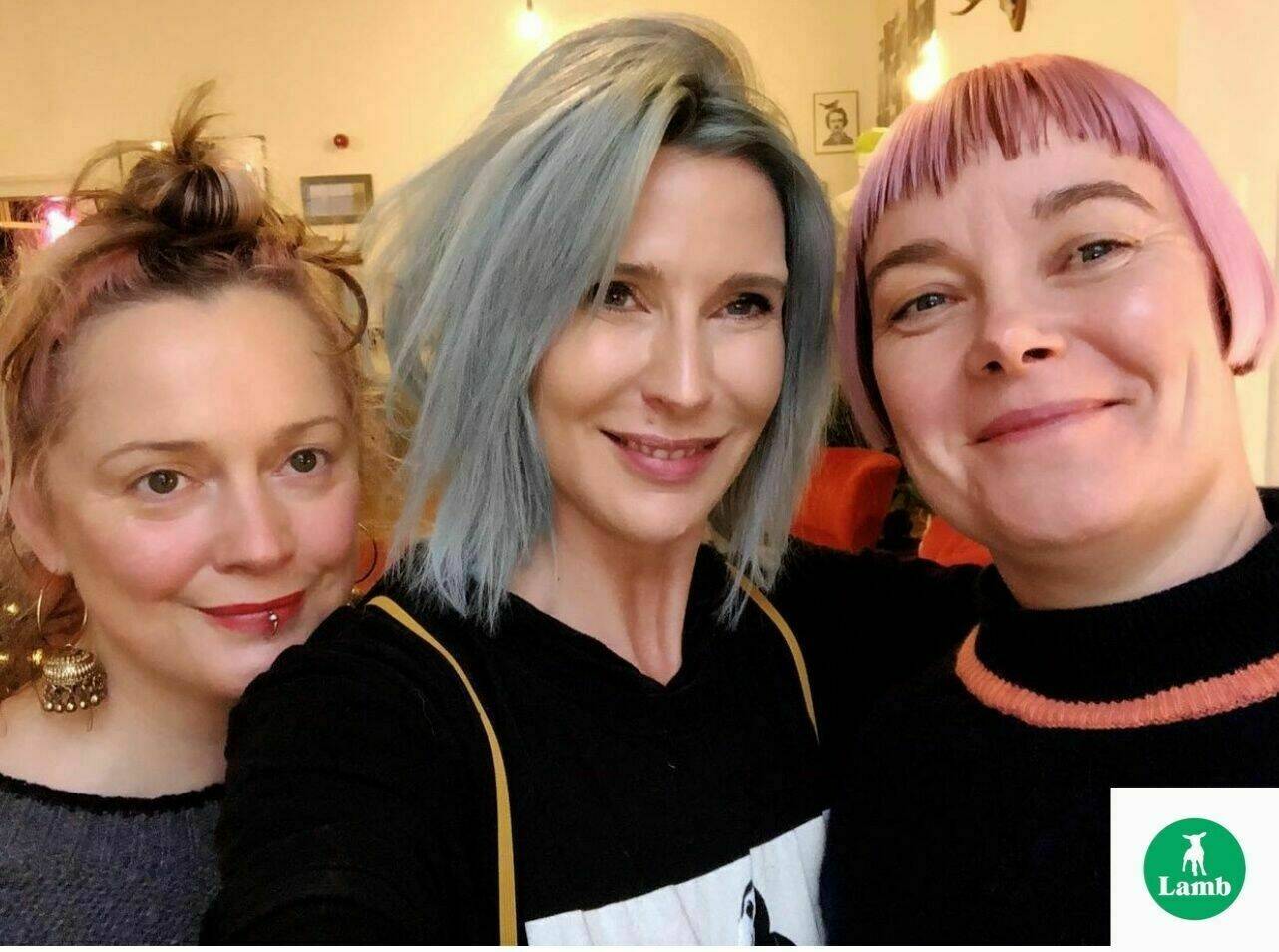 Billie Georgia and Becky our client