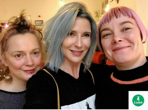 Billie Georgia and Becky our client