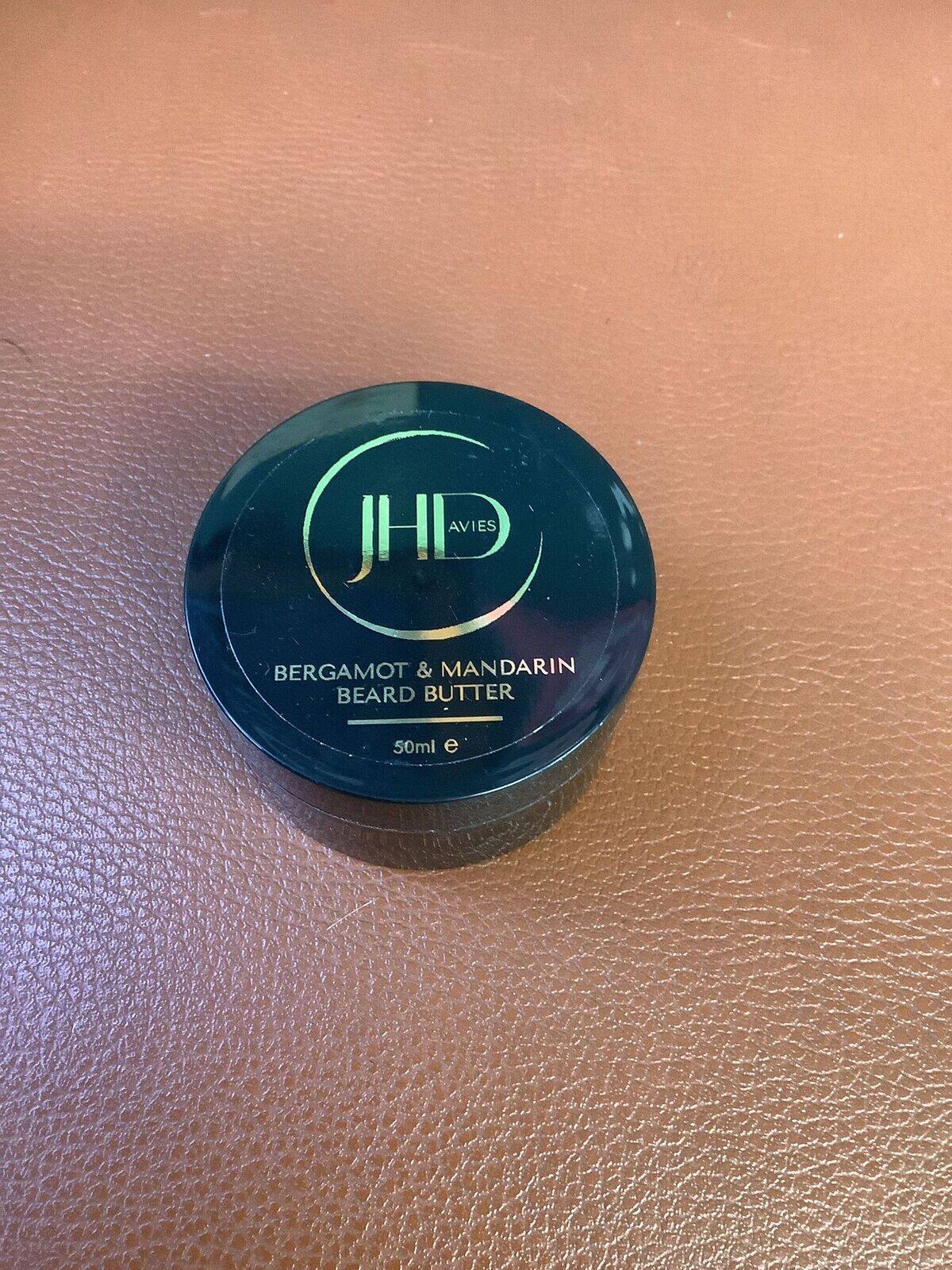 JHDavies Bergamot & Mandarin Beard Butter 50ml