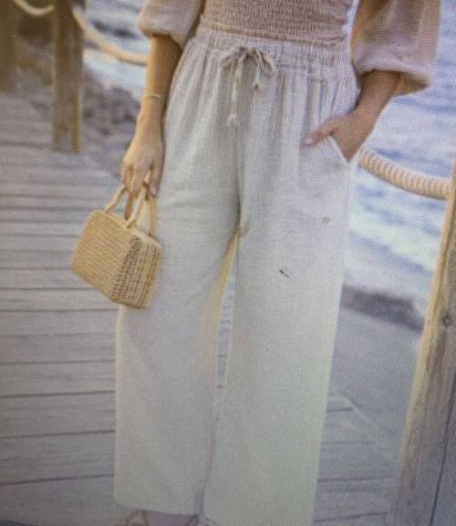Pantalon gaz de coton 