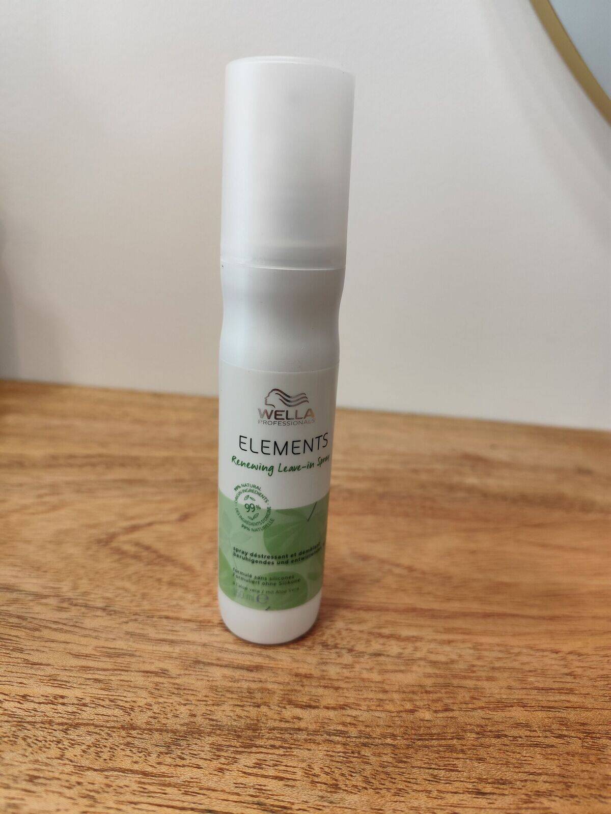 Spray démêlant, Éléments 