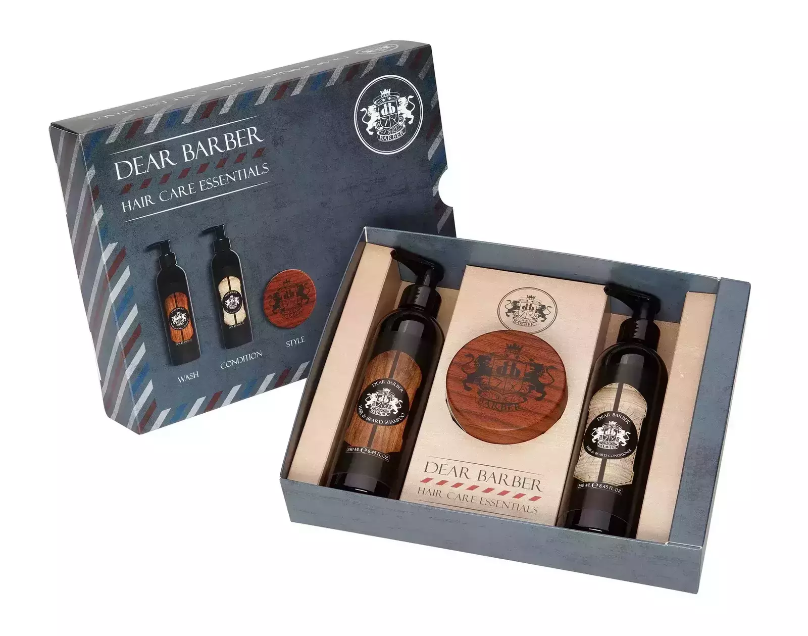 Hair care essential set Dear Barber (Fibre or Shaping Cream)