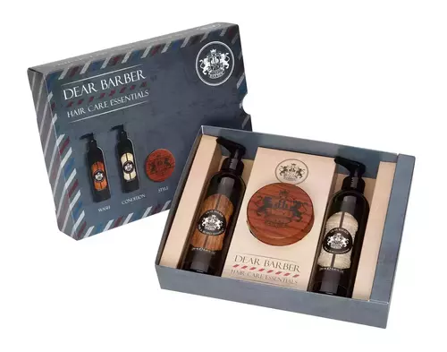 Hair care essential set Dear Barber (Fibre or Shaping Cream)