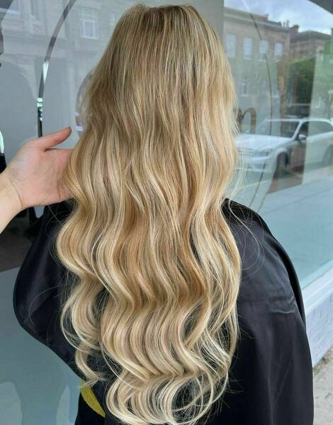 Colour & Bellami extensions by Rebecca Mac