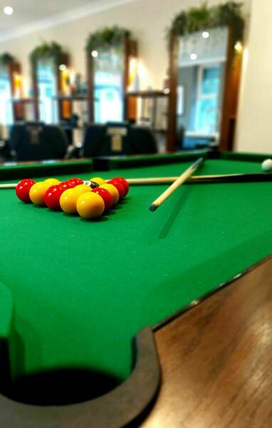Game of pool whilst you wait