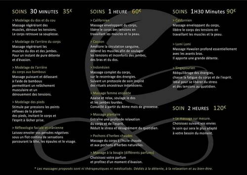 Les massages bien-être 💆‍♂️ 💆‍♀️ 