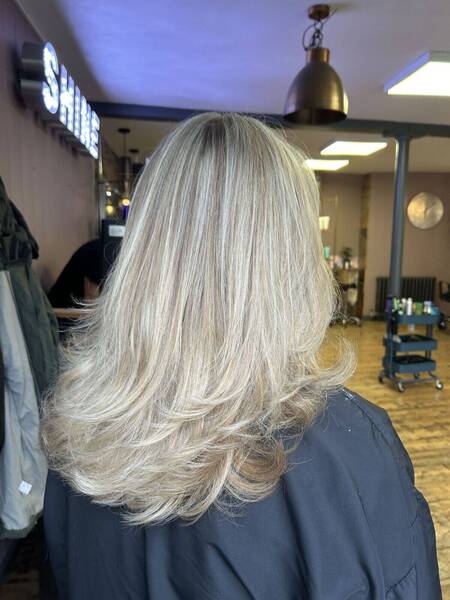 Full blonde refresh. 