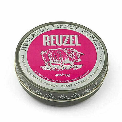 Reuzel Pink Extreme Hold Matte Pomade 95 gr