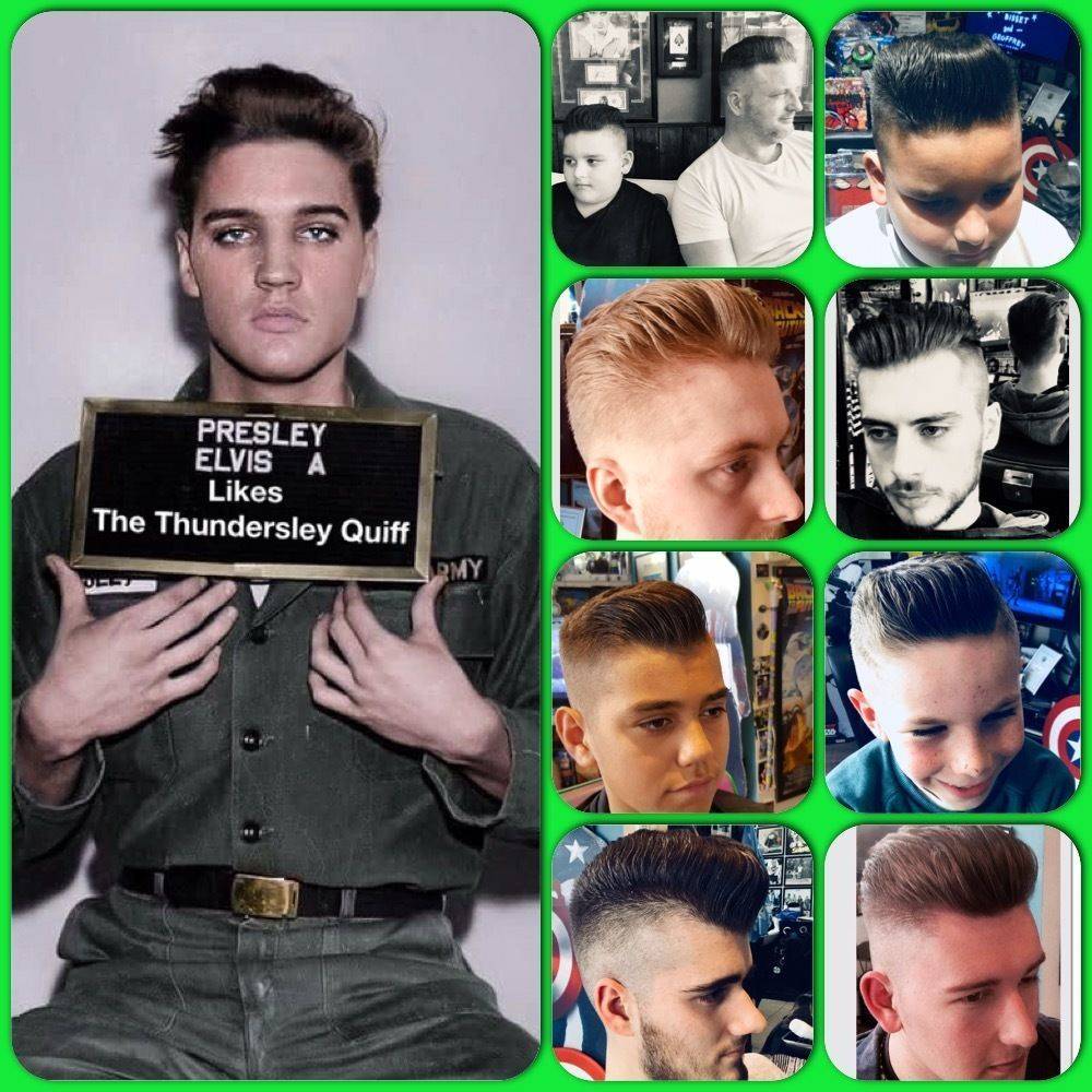 Elvis loves The Thundersley Quiff.