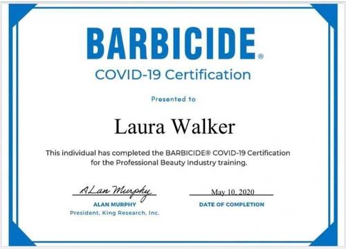 Covid 19 Qualification to ensure standards are kept as high as always