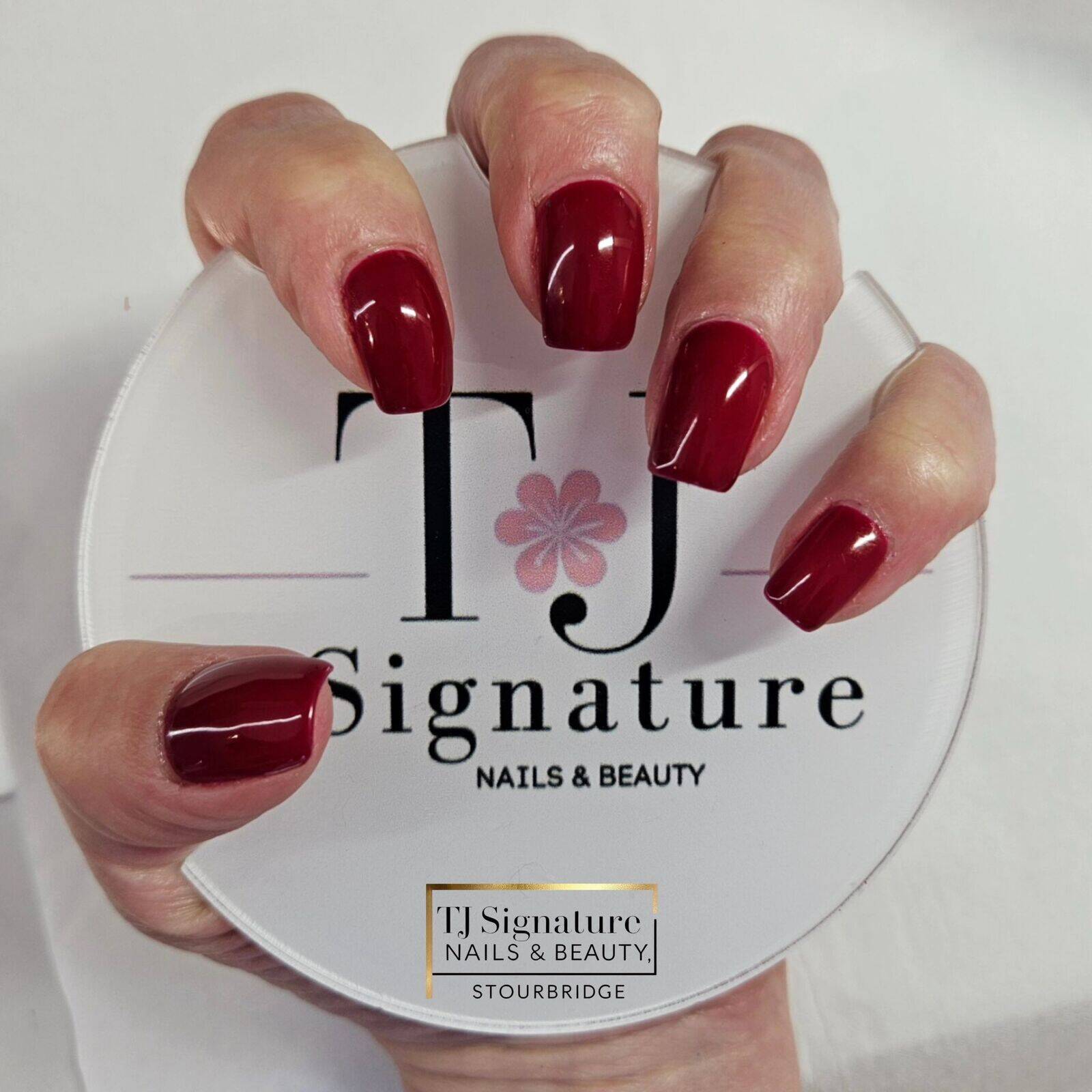 Using Gelish 'Hot Rod Red' 🔥