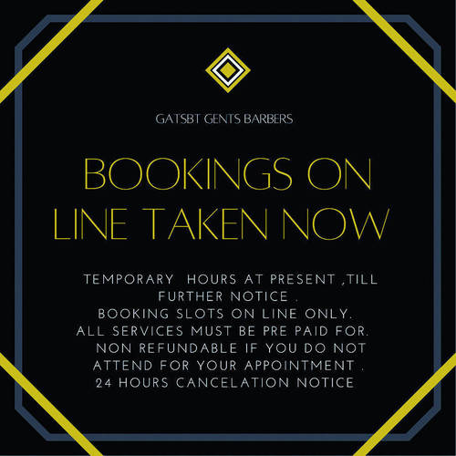 Bookings information 