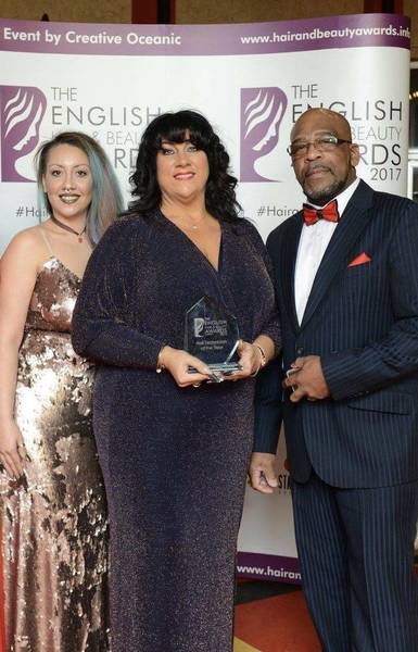 cheryl Walker awarded UK Nail Tech of the year 2017 