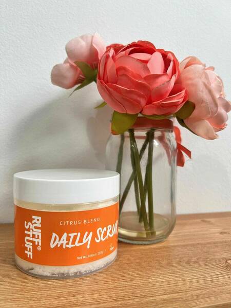 ruff stuff scrub- citrus blend