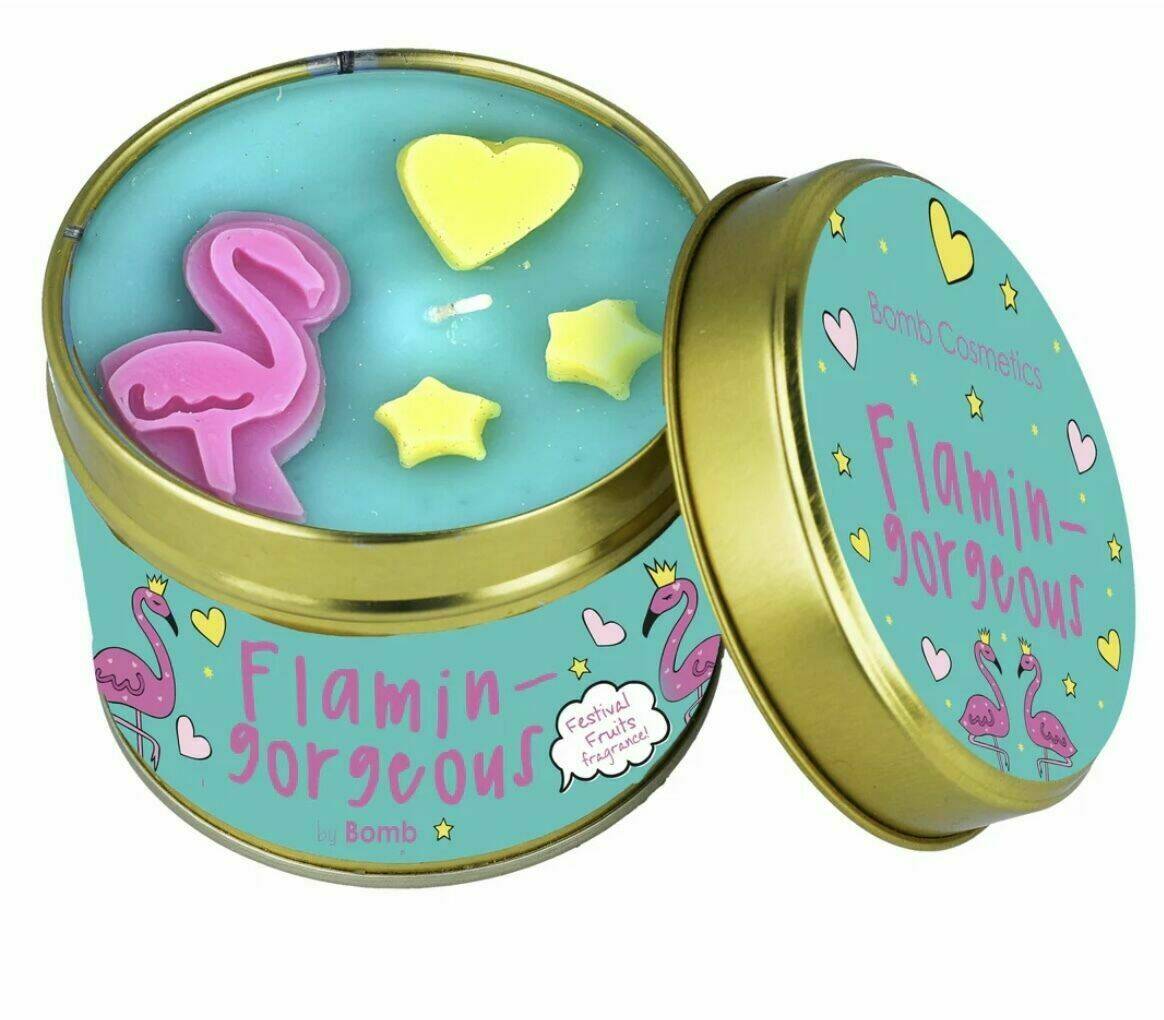 Flamin' Gorgeous Tinned Candle