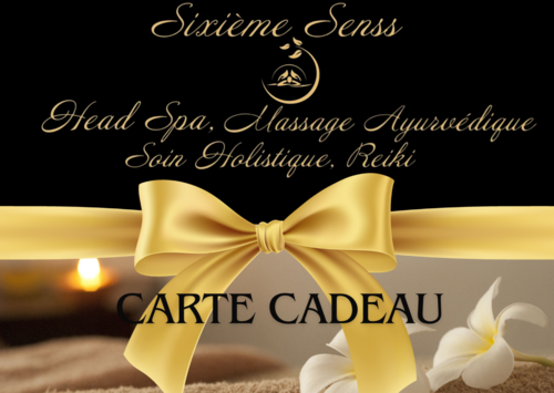 Offrez une carte cadeau du montant de votre choix, retrouvez-les toutes (Head Spa, traditionnelles, enfant, occasion spéciale) dans le menu "PRODUITS"