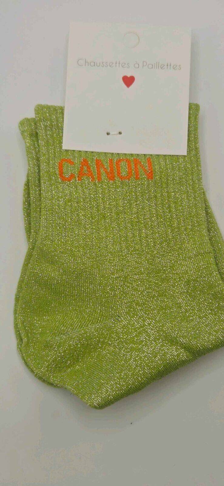 Chaussettes à Paillettes Canon