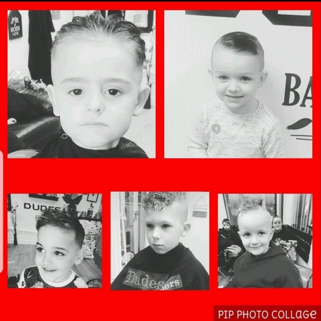 Kids cuts at dudes