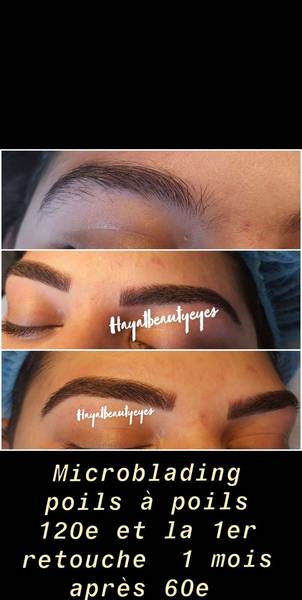 Microblading poils à poils 