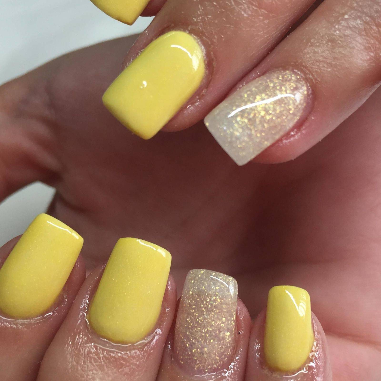 Another beautiful yellow set done.. ☀️