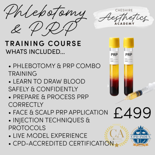 Phlebotomy & PRP Training Combined Deposit
