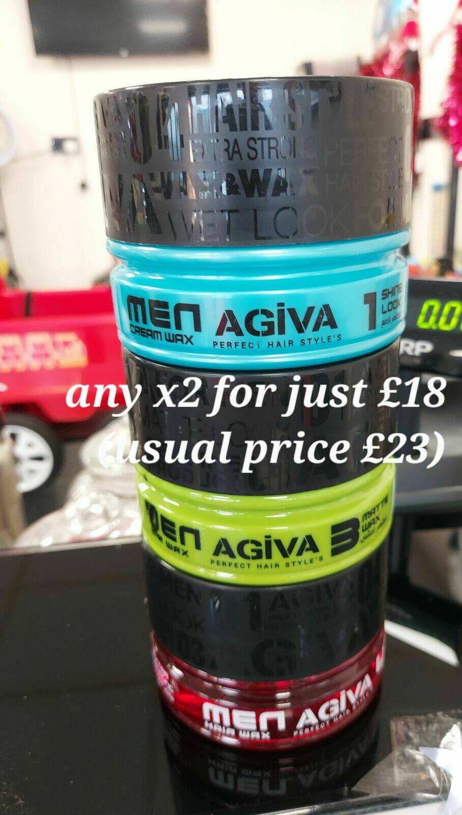 X2 Agiva hair styling products  SPECIAL OFFER 