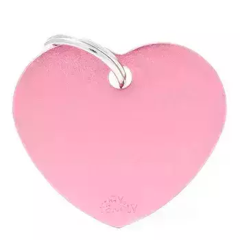 my-family-basic-heart-pink large