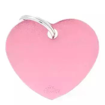 my-family-basic-heart-pink large